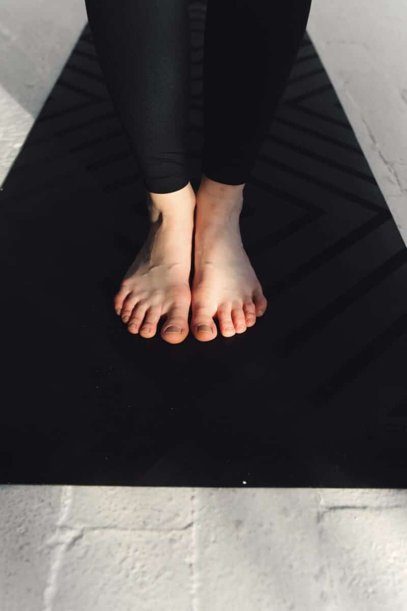 foot showing healthy feet and nails